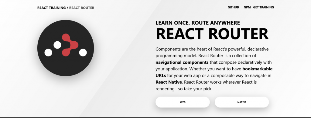 React Router Declarative Routing for React
